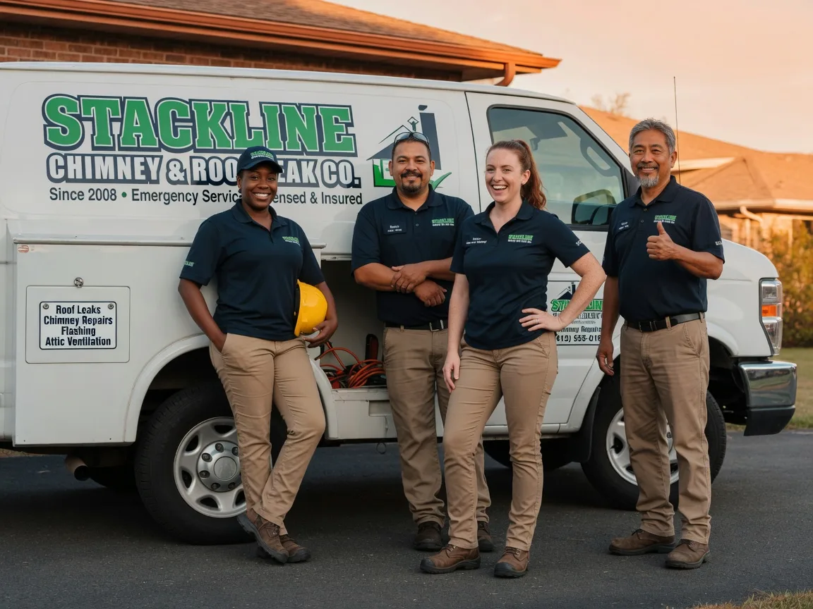 Chimney flashing repair company in Brooklyn, CT